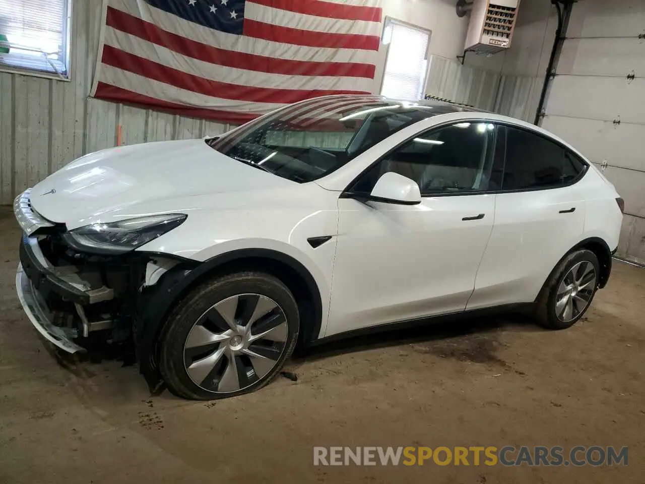 1 Photograph of a damaged car 7SAYGDEE5PF619265 TESLA MODEL Y 2023