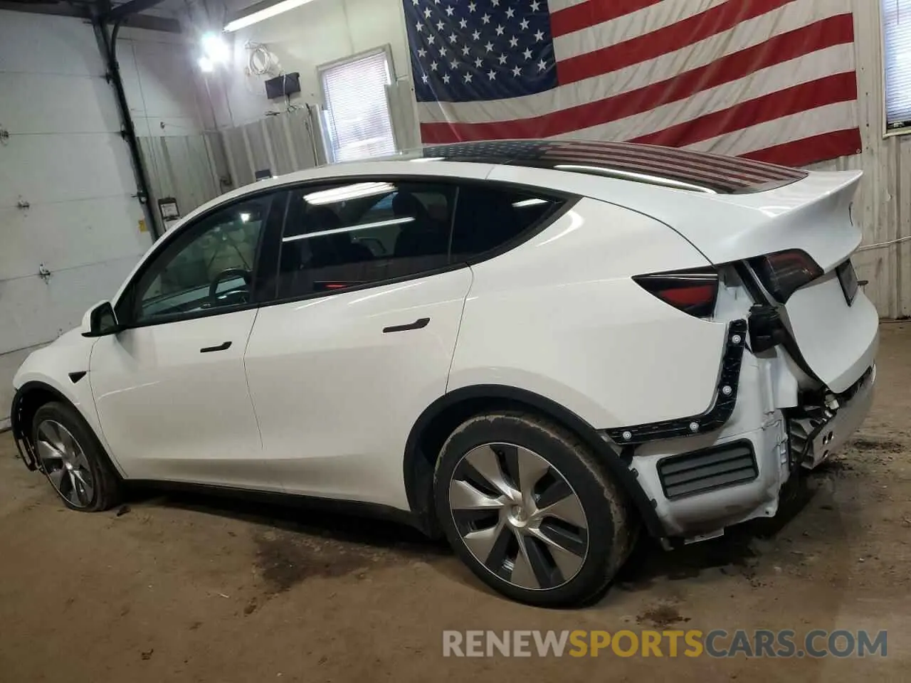 2 Photograph of a damaged car 7SAYGDEE5PF619265 TESLA MODEL Y 2023