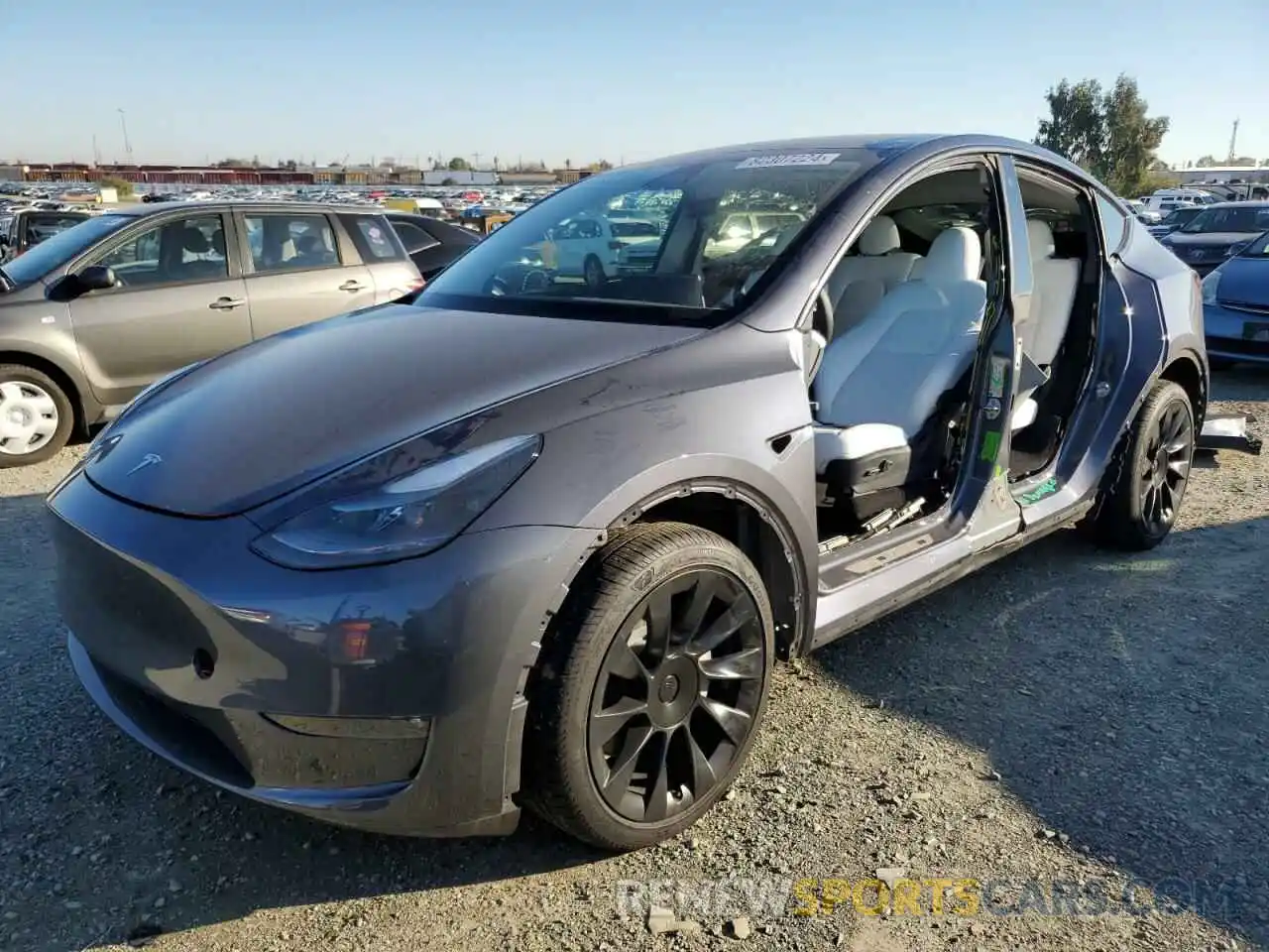 1 Photograph of a damaged car 7SAYGDEE5PF626569 TESLA MODEL Y 2023