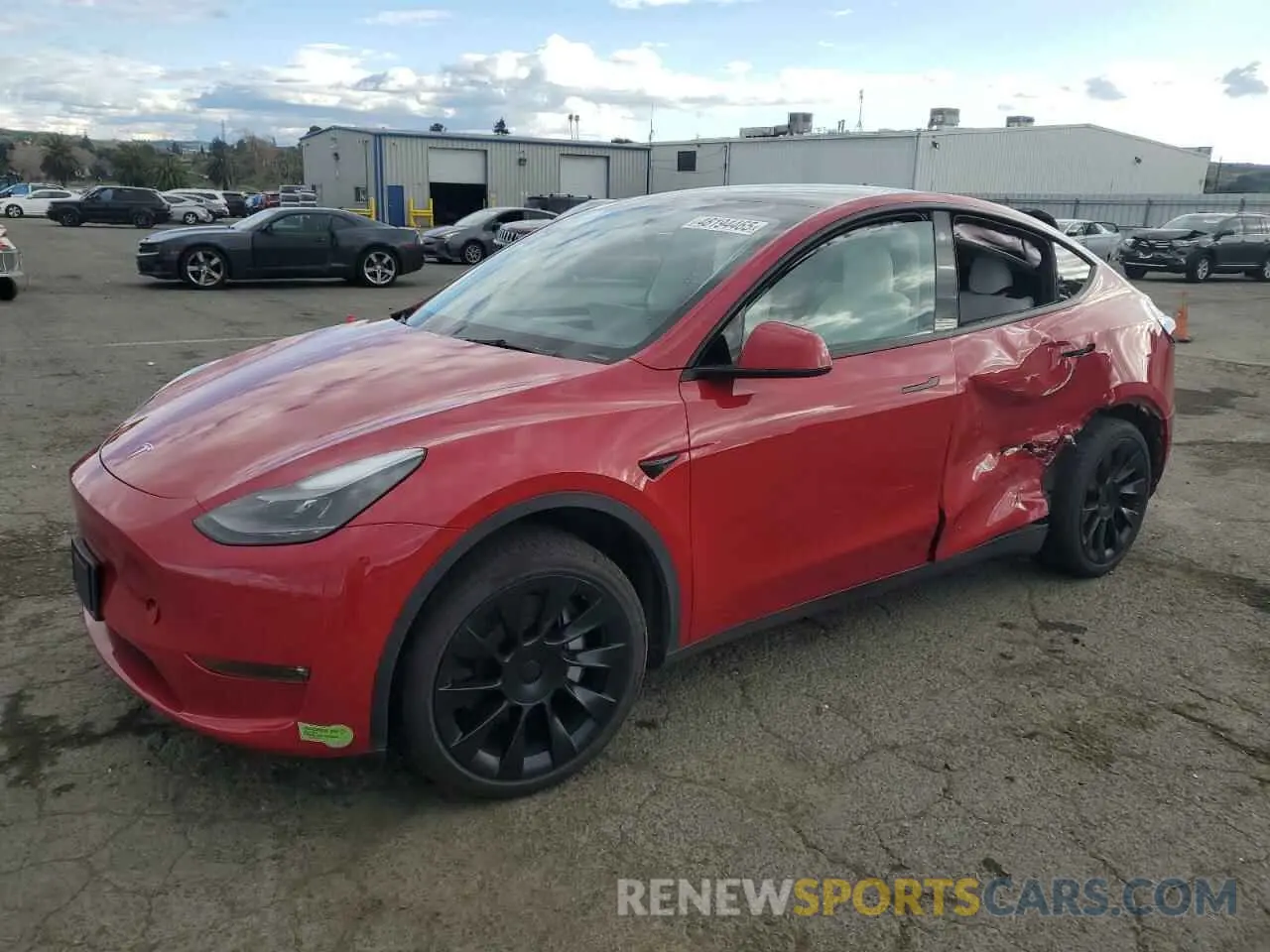 1 Photograph of a damaged car 7SAYGDEE5PF644778 TESLA MODEL Y 2023