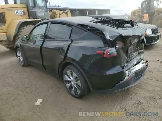 2 Photograph of a damaged car 7SAYGDEE5PF664559 TESLA MODEL Y 2023