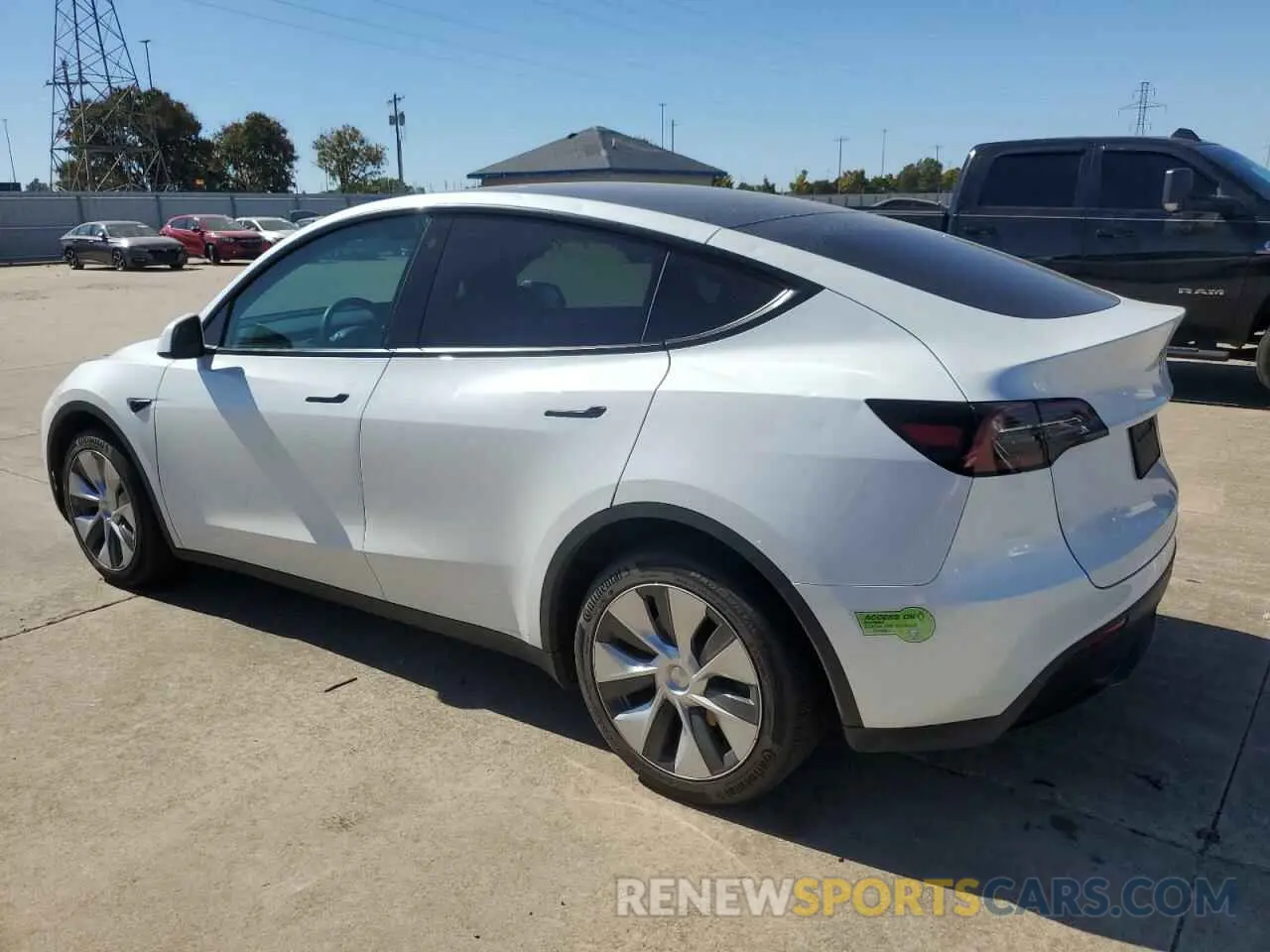 2 Photograph of a damaged car 7SAYGDEE5PF669888 TESLA MODEL Y 2023