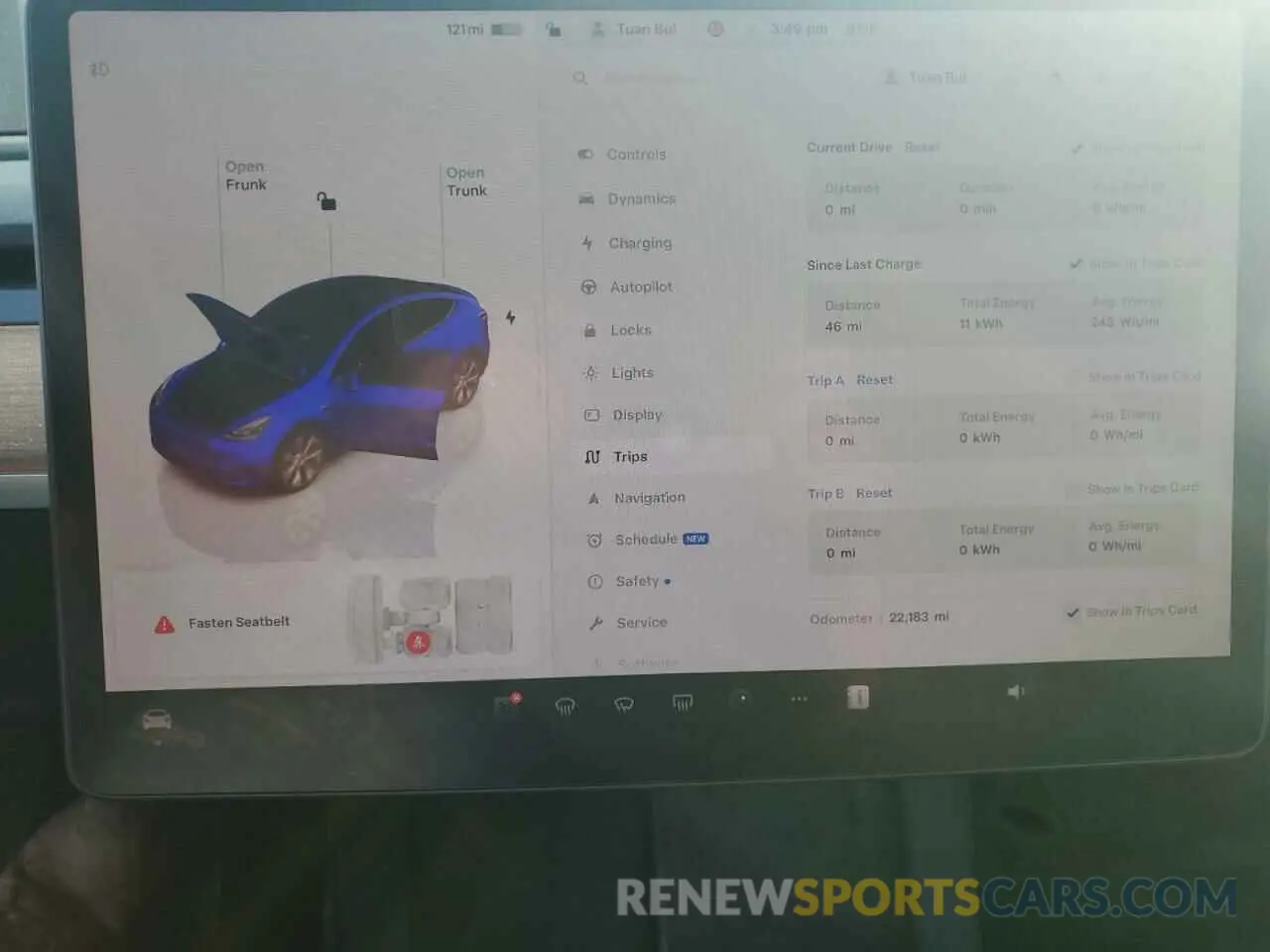 9 Photograph of a damaged car 7SAYGDEE5PF669888 TESLA MODEL Y 2023