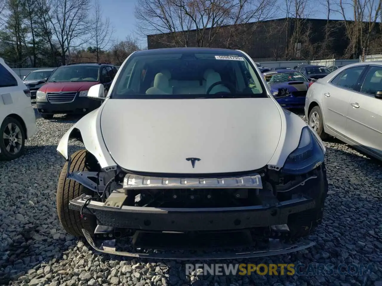 5 Photograph of a damaged car 7SAYGDEE5PF671124 TESLA MODEL Y 2023