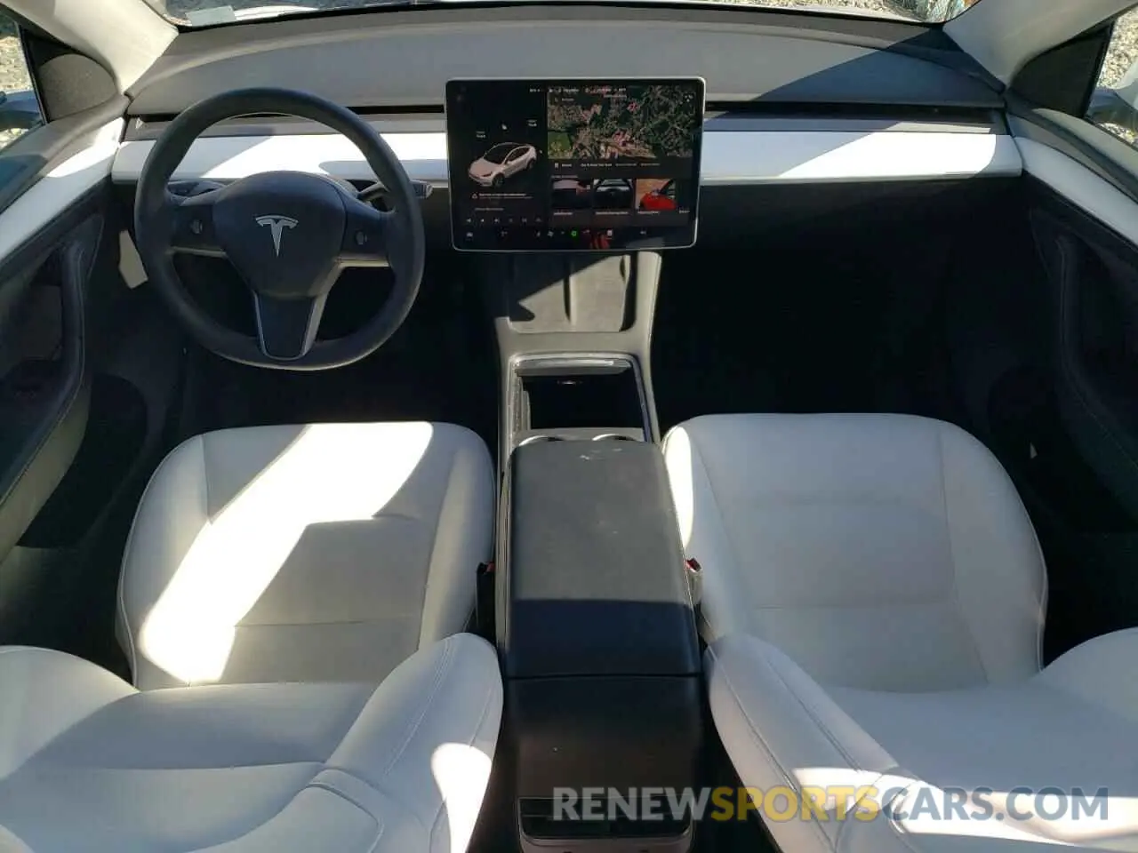 8 Photograph of a damaged car 7SAYGDEE5PF671124 TESLA MODEL Y 2023