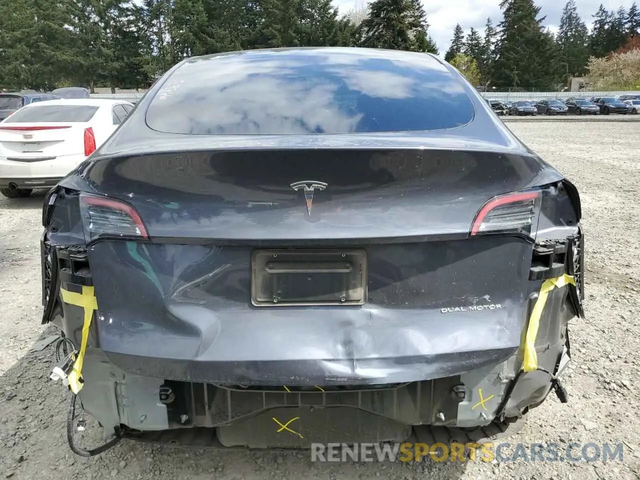 6 Photograph of a damaged car 7SAYGDEE5PF684374 TESLA MODEL Y 2023