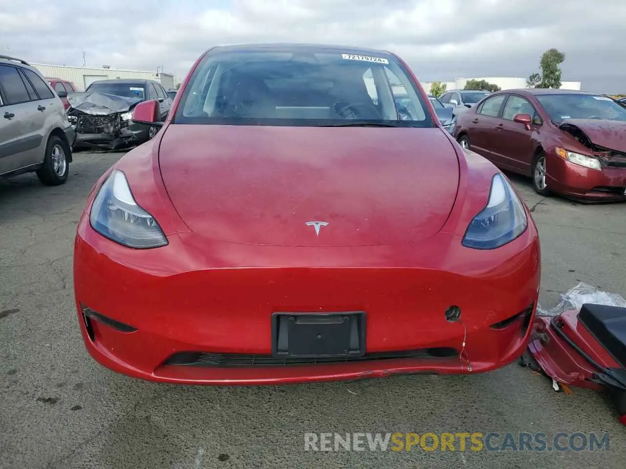 5 Photograph of a damaged car 7SAYGDEE5PF687646 TESLA MODEL Y 2023