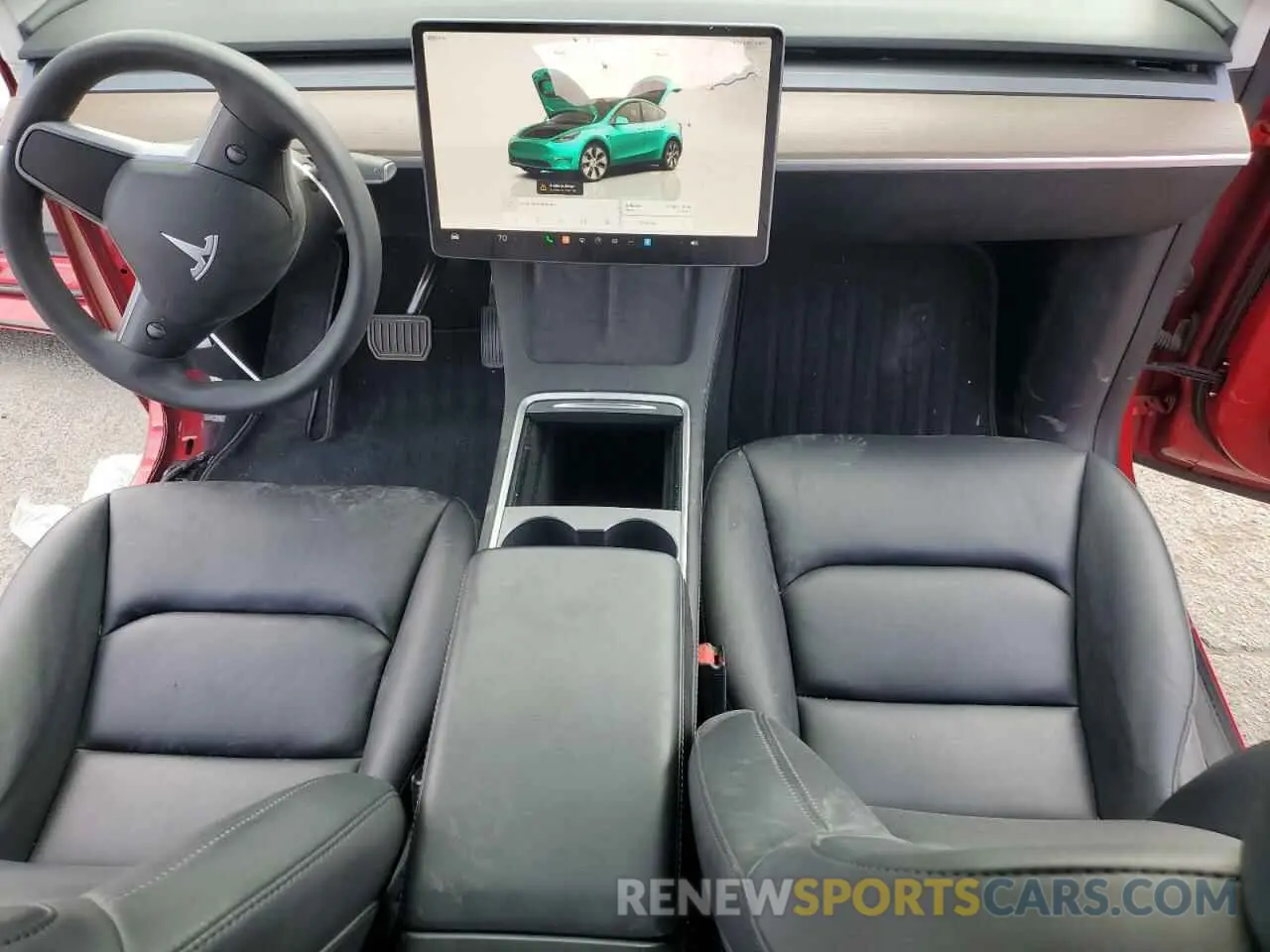 8 Photograph of a damaged car 7SAYGDEE5PF687646 TESLA MODEL Y 2023