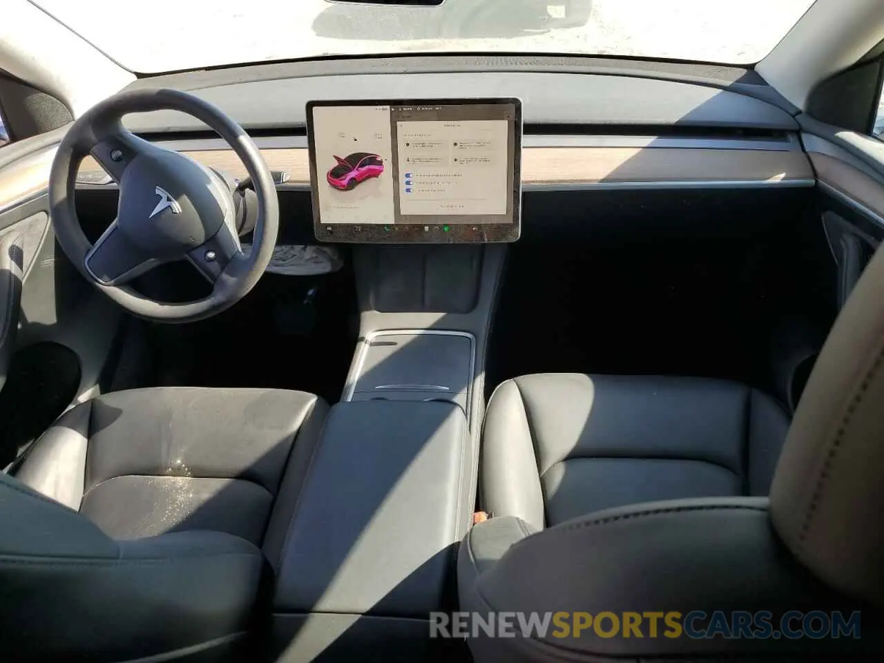 8 Photograph of a damaged car 7SAYGDEE5PF748736 TESLA MODEL Y 2023