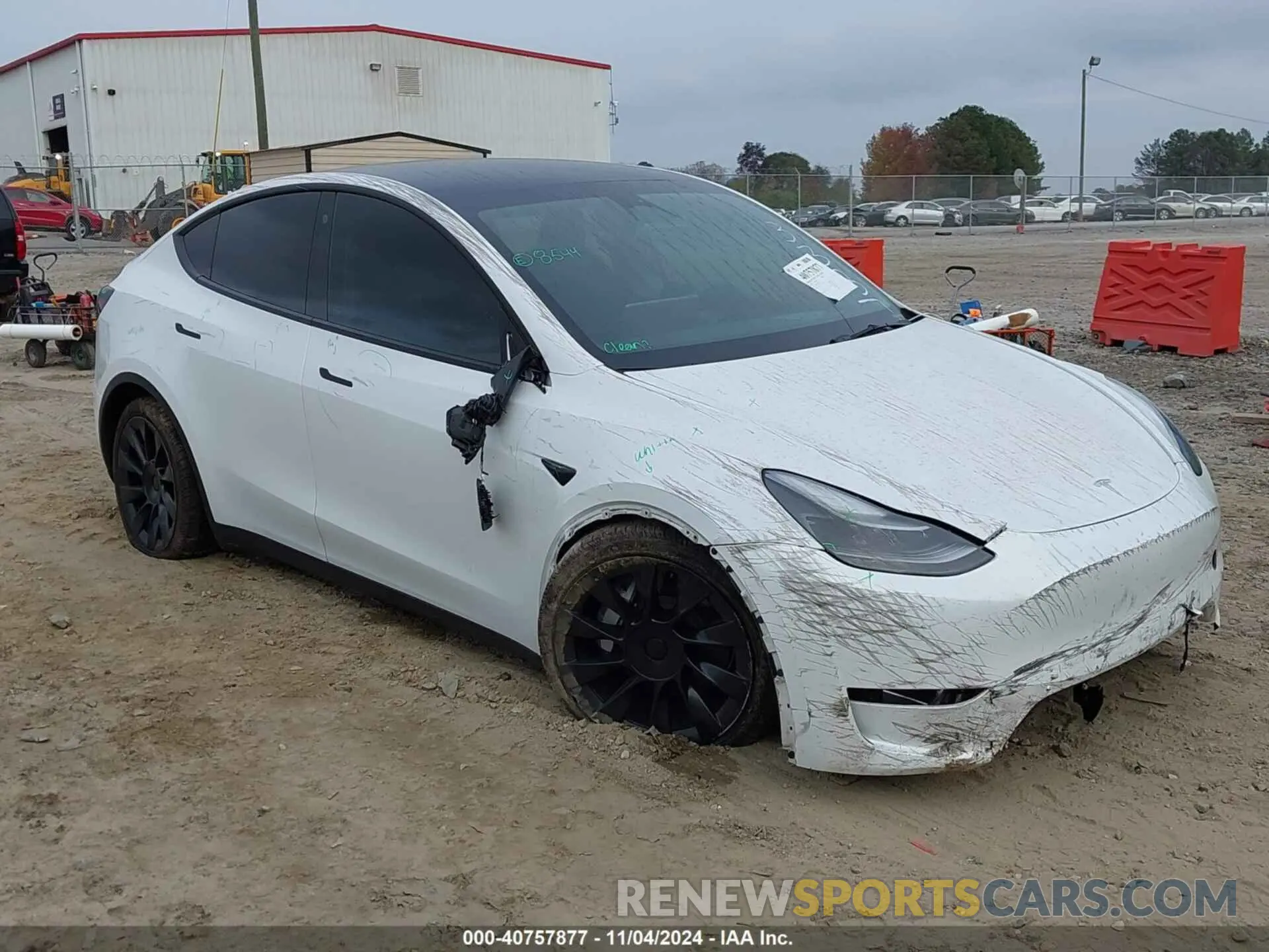 1 Photograph of a damaged car 7SAYGDEE5PF753337 TESLA MODEL Y 2023