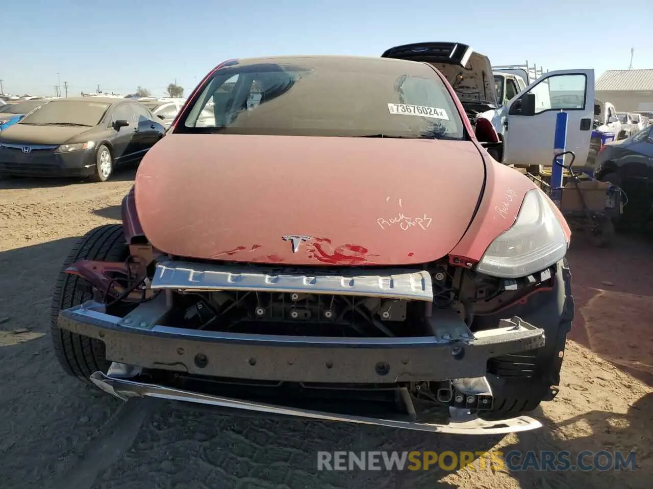 5 Photograph of a damaged car 7SAYGDEE5PF779324 TESLA MODEL Y 2023