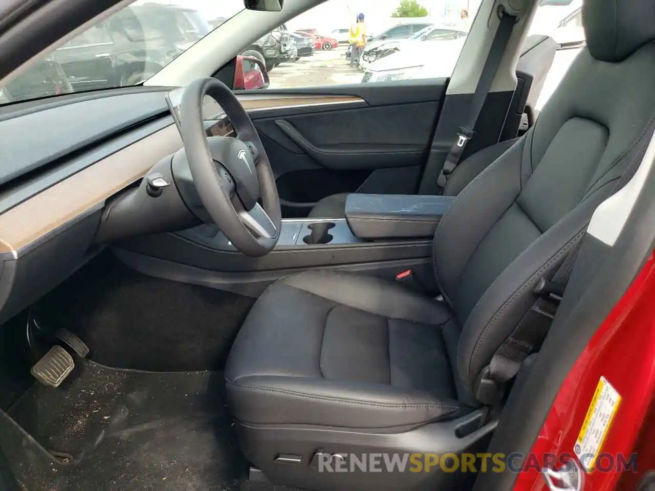 7 Photograph of a damaged car 7SAYGDEE5PF790601 TESLA MODEL Y 2023