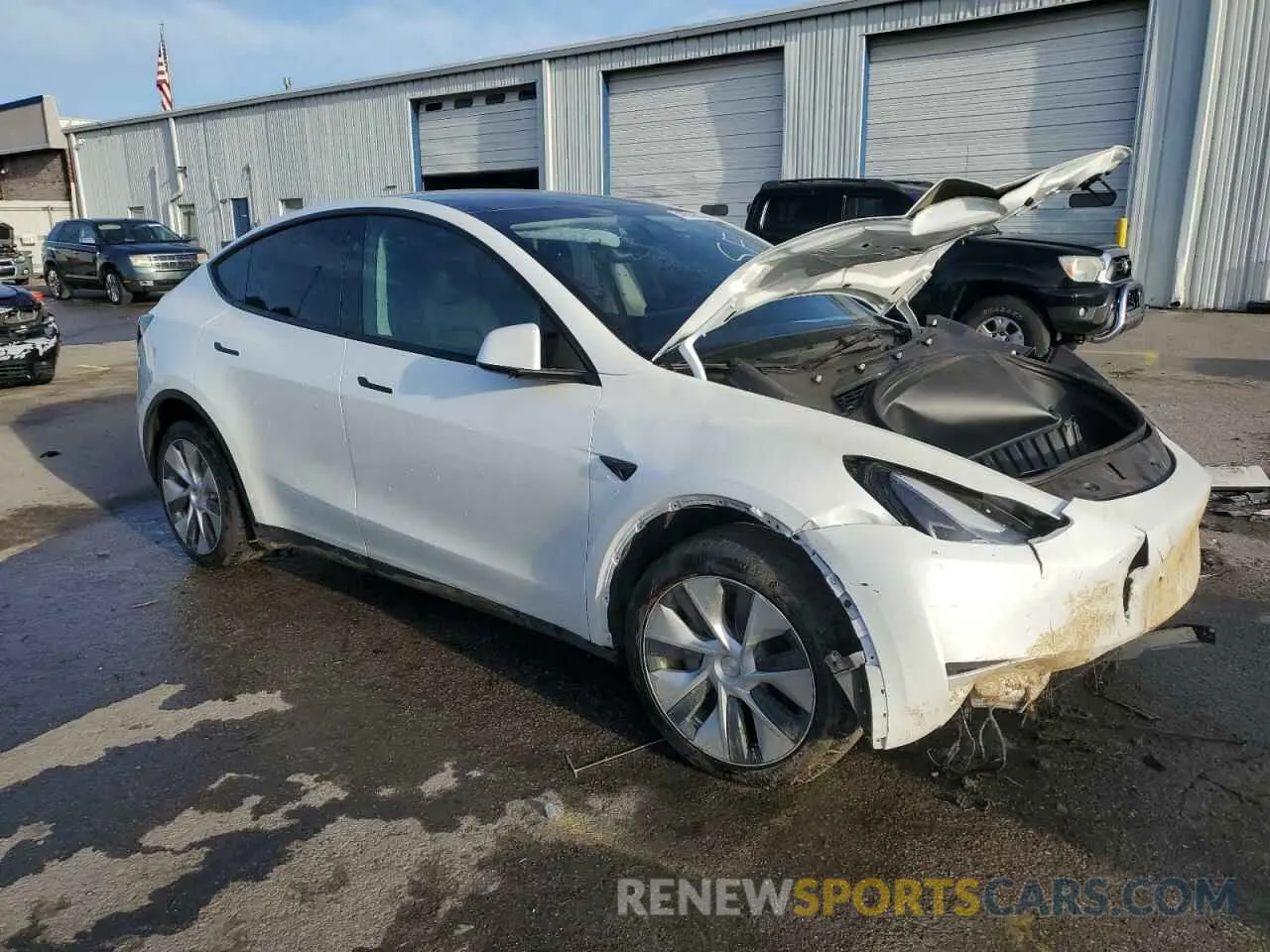 4 Photograph of a damaged car 7SAYGDEE5PF791022 TESLA MODEL Y 2023