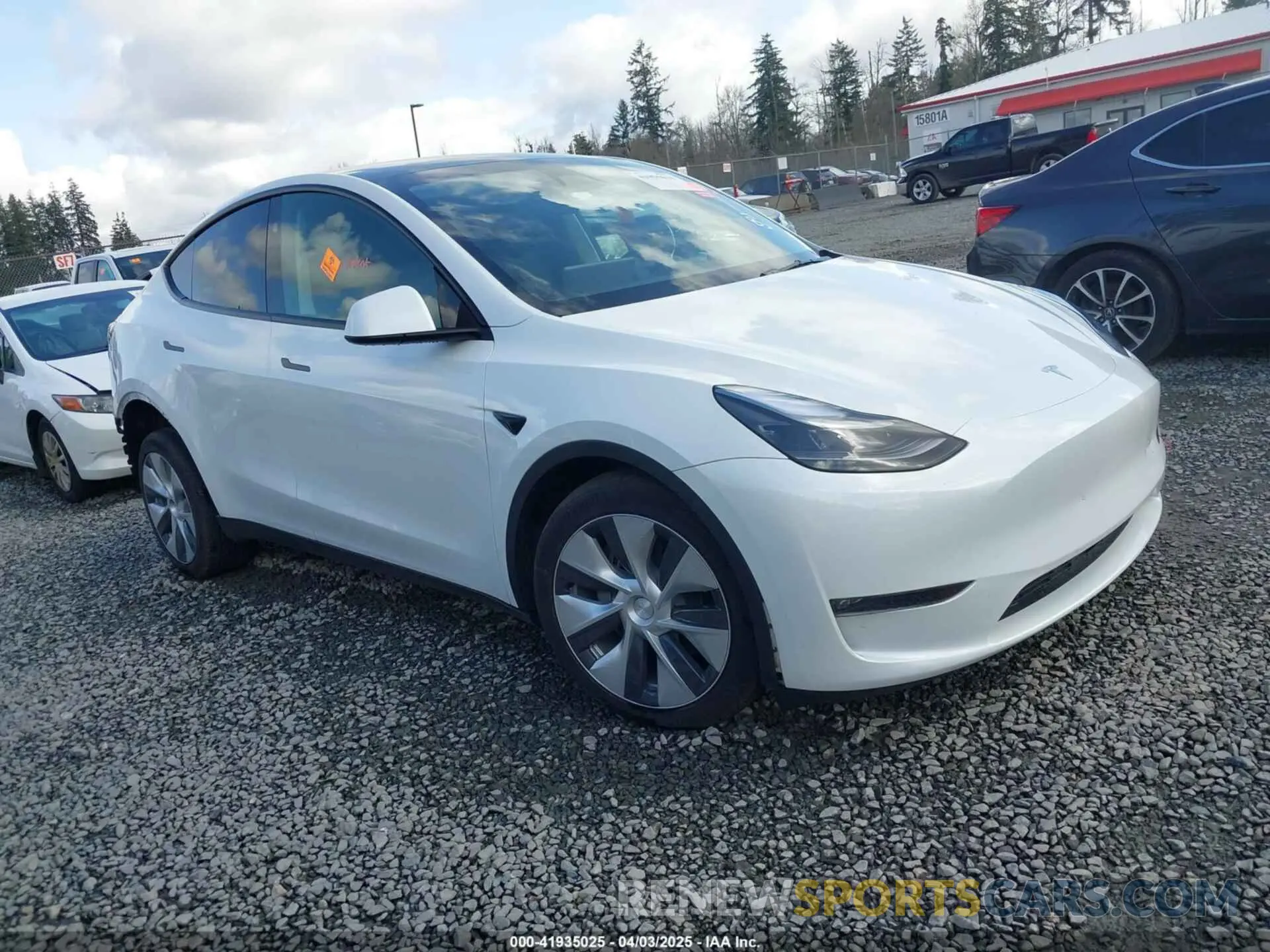 1 Photograph of a damaged car 7SAYGDEE5PF803976 TESLA MODEL Y 2023