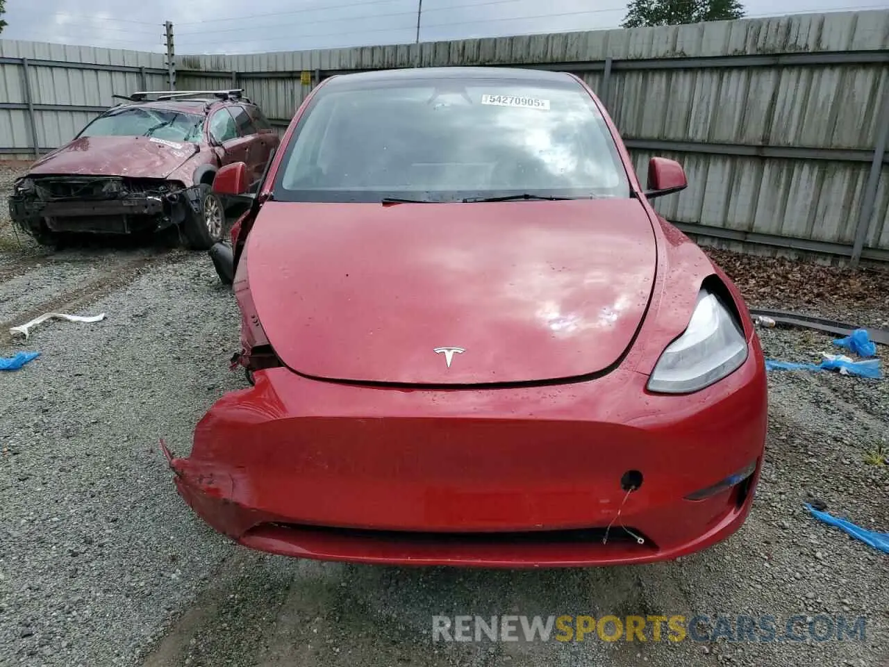 5 Photograph of a damaged car 7SAYGDEE5PF809146 TESLA MODEL Y 2023