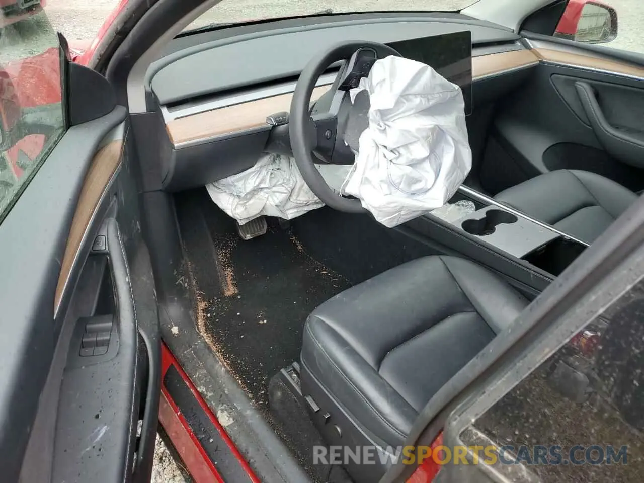 8 Photograph of a damaged car 7SAYGDEE5PF809146 TESLA MODEL Y 2023
