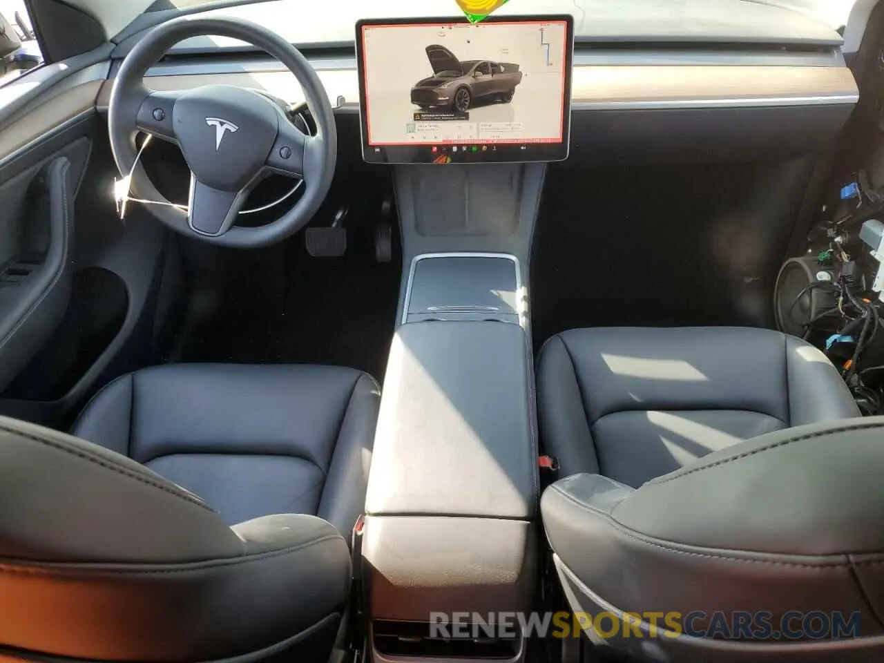 8 Photograph of a damaged car 7SAYGDEE5PF834645 TESLA MODEL Y 2023