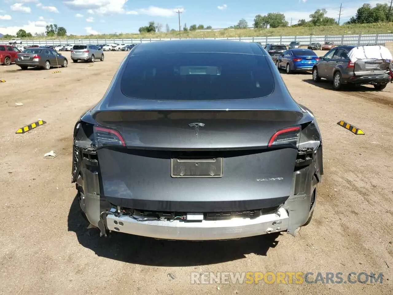 6 Photograph of a damaged car 7SAYGDEE5PF848822 TESLA MODEL Y 2023