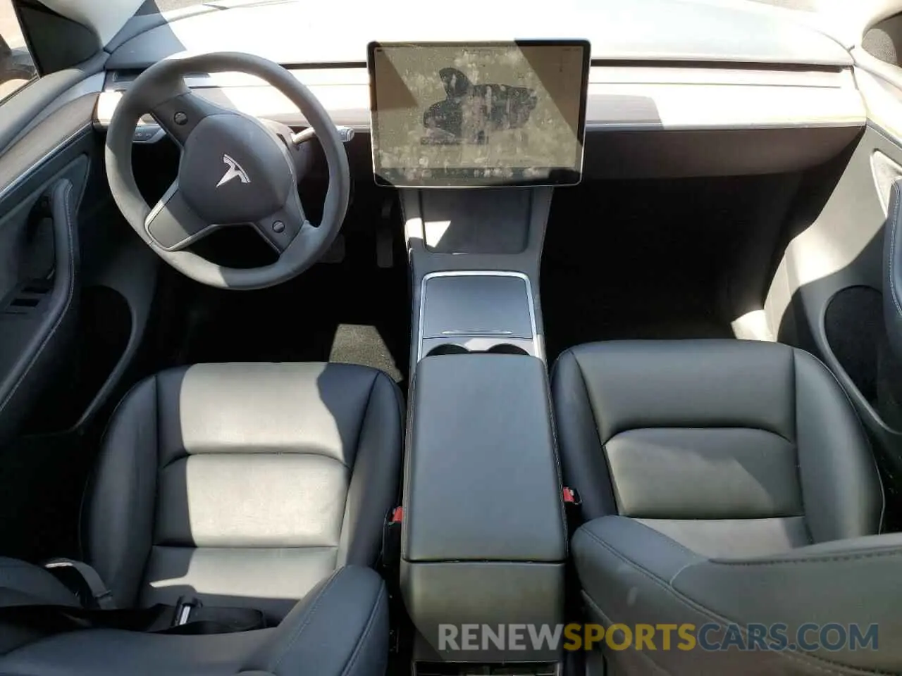 8 Photograph of a damaged car 7SAYGDEE5PF850358 TESLA MODEL Y 2023