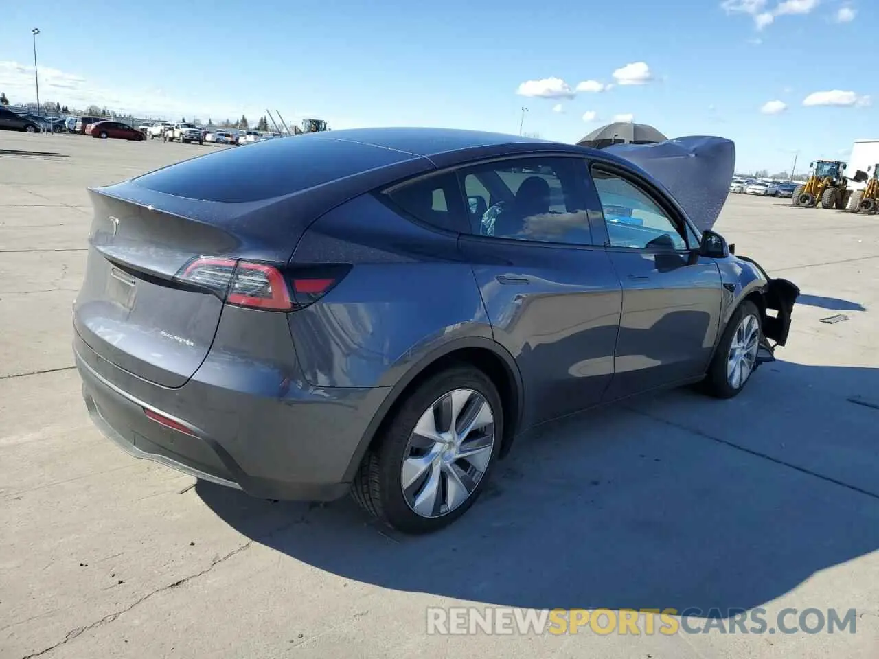 3 Photograph of a damaged car 7SAYGDEE5PF851803 TESLA MODEL Y 2023