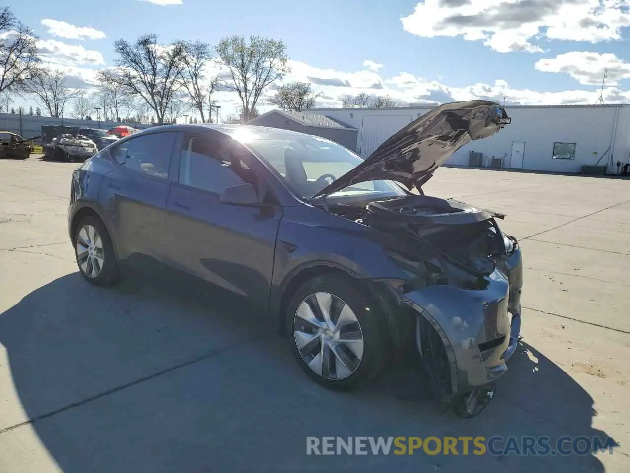 4 Photograph of a damaged car 7SAYGDEE5PF851803 TESLA MODEL Y 2023