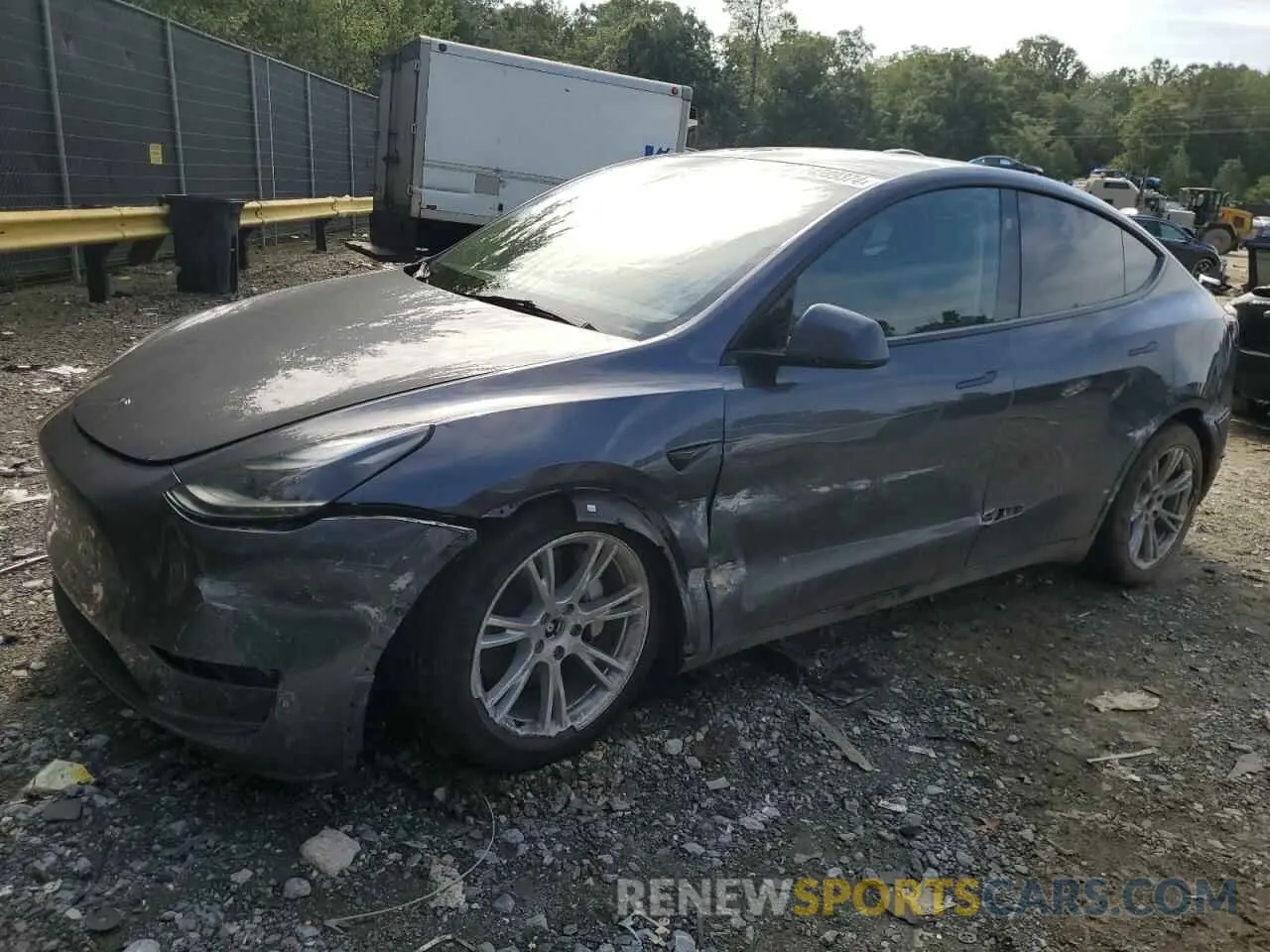 1 Photograph of a damaged car 7SAYGDEE5PF857570 TESLA MODEL Y 2023