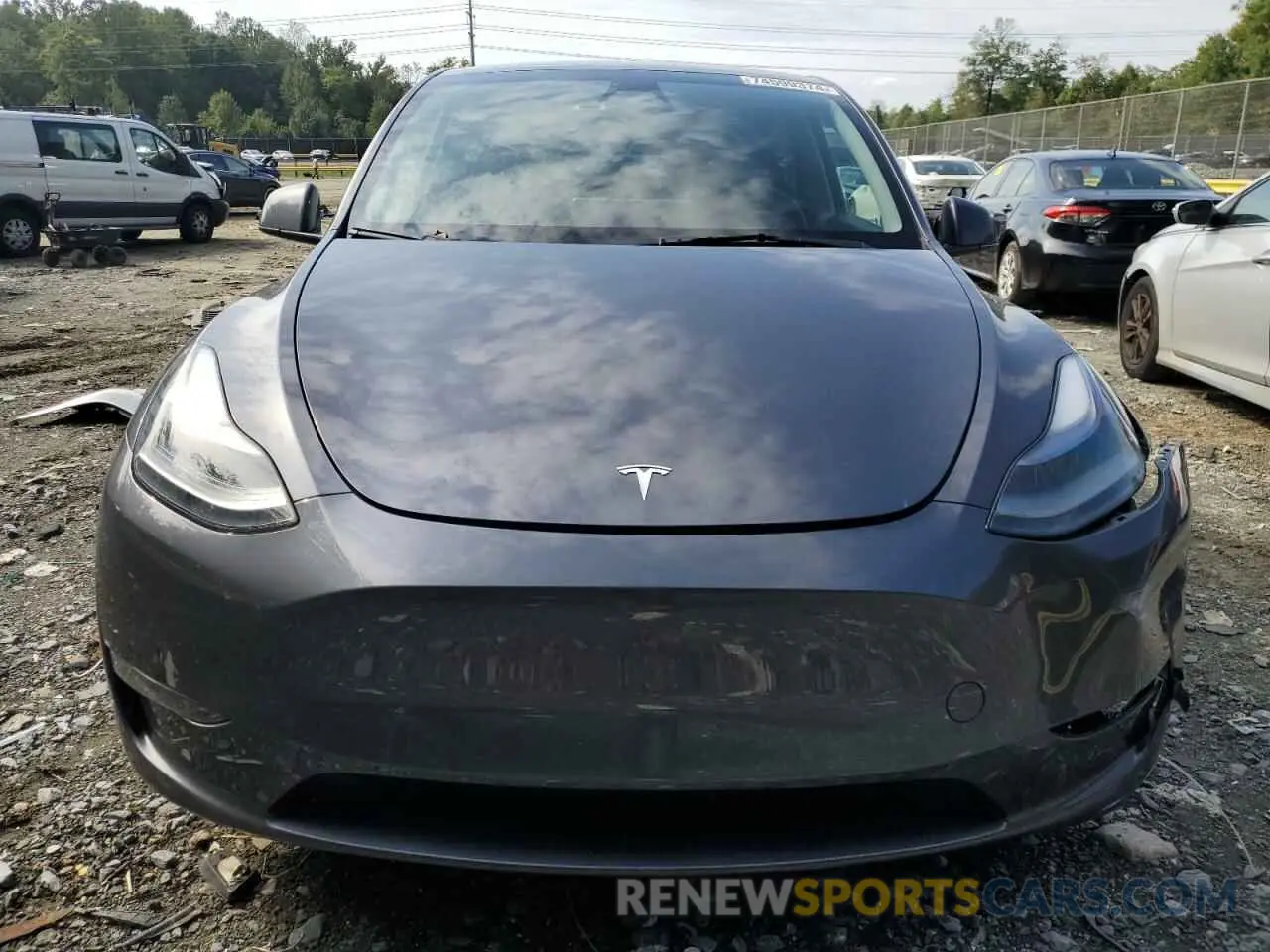 5 Photograph of a damaged car 7SAYGDEE5PF857570 TESLA MODEL Y 2023
