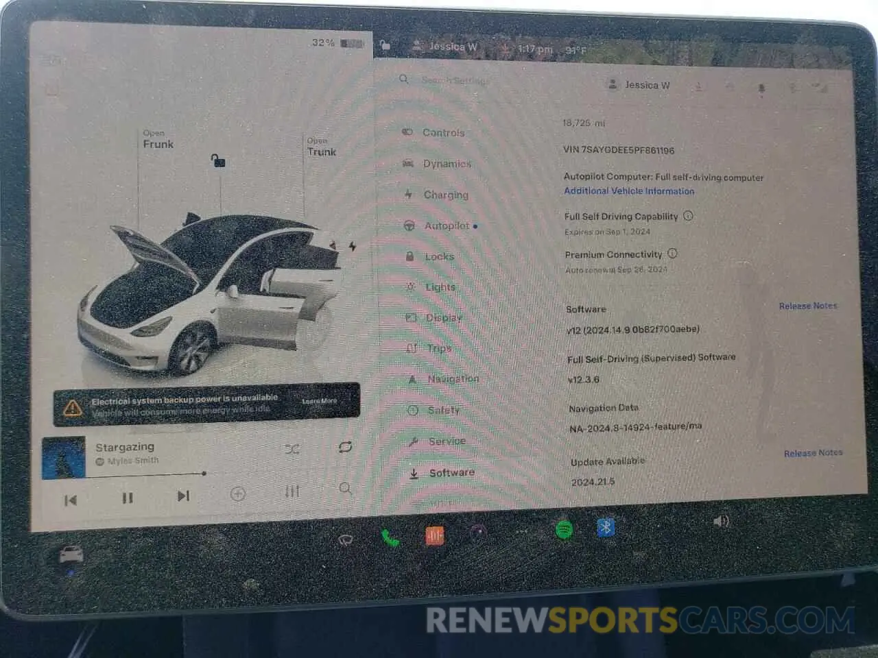 9 Photograph of a damaged car 7SAYGDEE5PF861196 TESLA MODEL Y 2023
