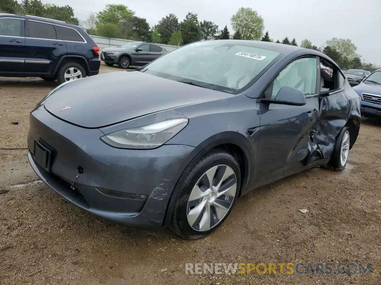 1 Photograph of a damaged car 7SAYGDEE5PF884364 TESLA MODEL Y 2023