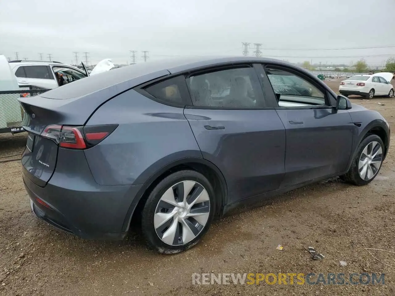 3 Photograph of a damaged car 7SAYGDEE5PF884364 TESLA MODEL Y 2023