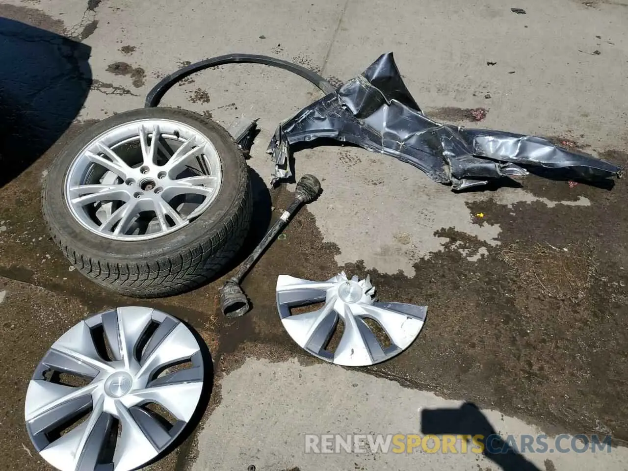 13 Photograph of a damaged car 7SAYGDEE5PF892335 TESLA MODEL Y 2023