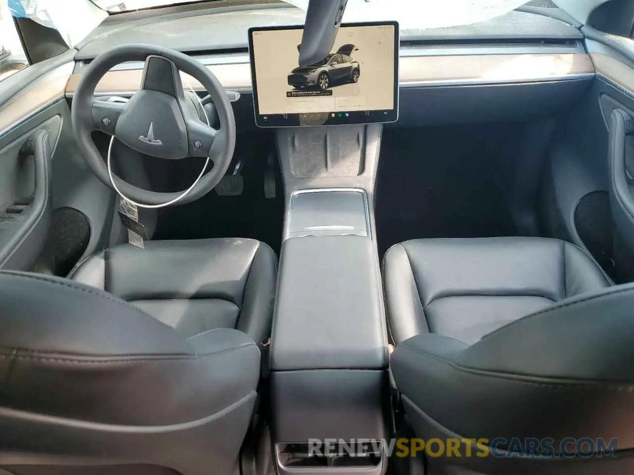 8 Photograph of a damaged car 7SAYGDEE5PF892335 TESLA MODEL Y 2023