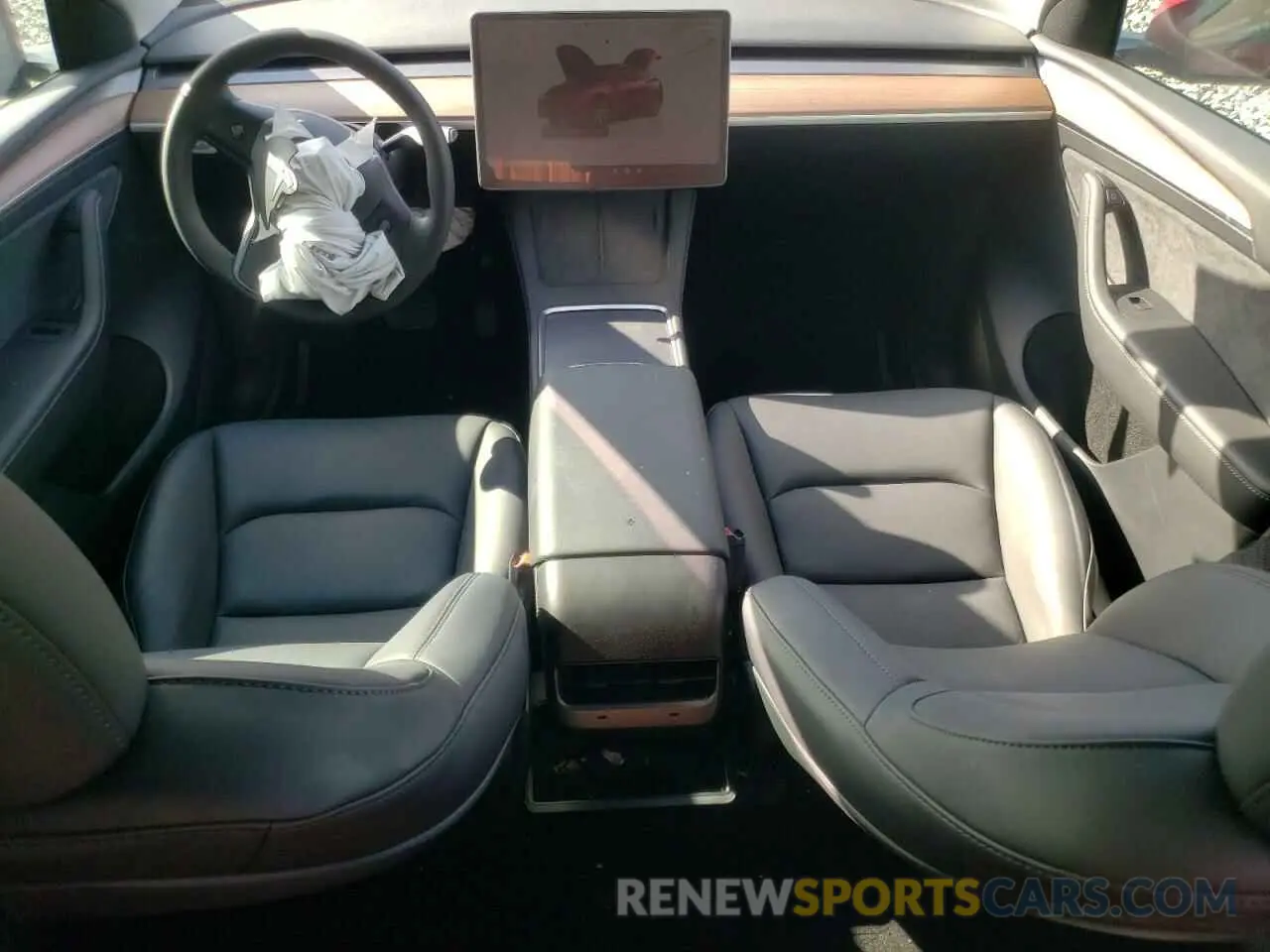 8 Photograph of a damaged car 7SAYGDEE5PF893114 TESLA MODEL Y 2023