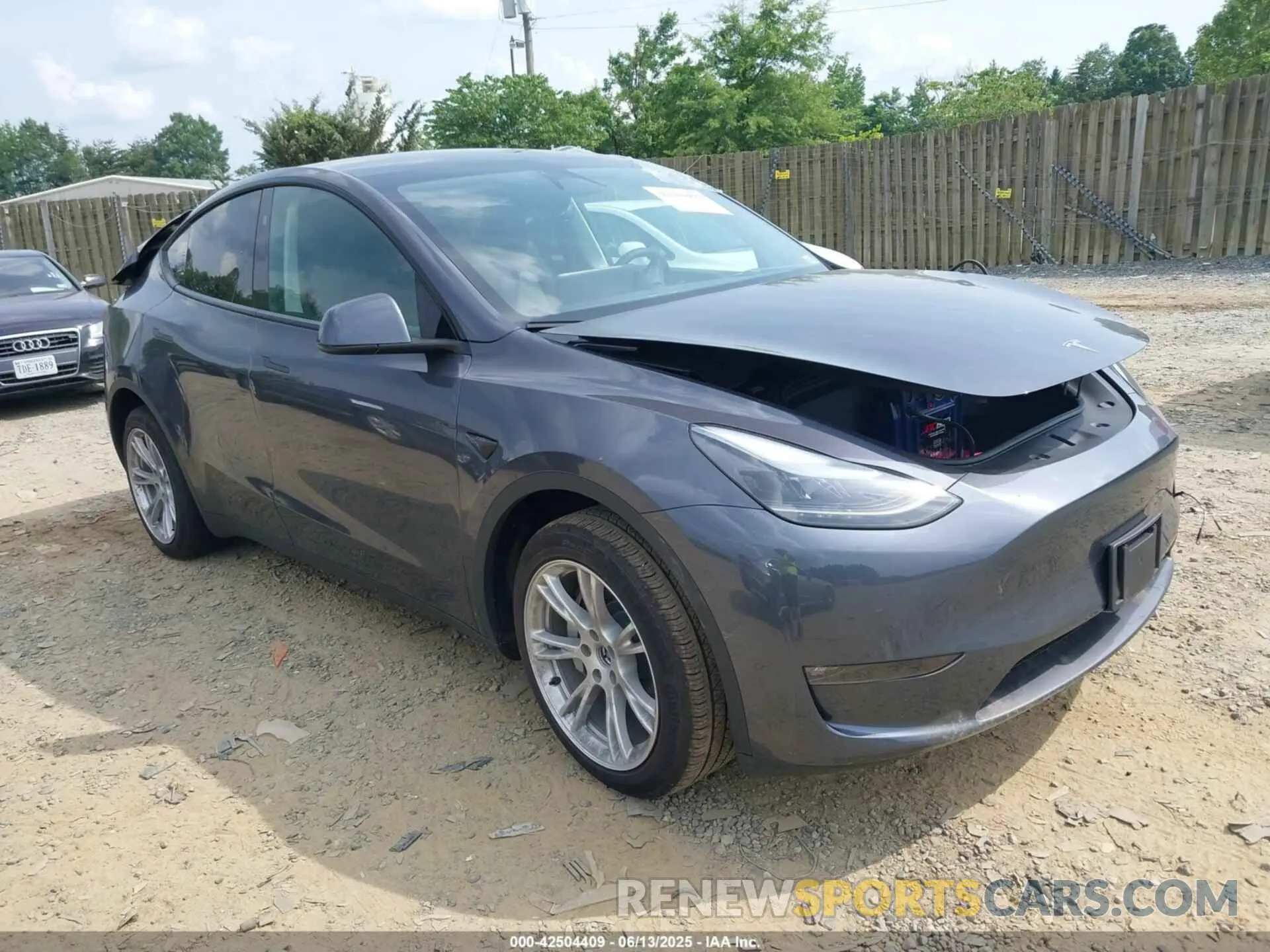 1 Photograph of a damaged car 7SAYGDEE5PF895364 TESLA MODEL Y 2023