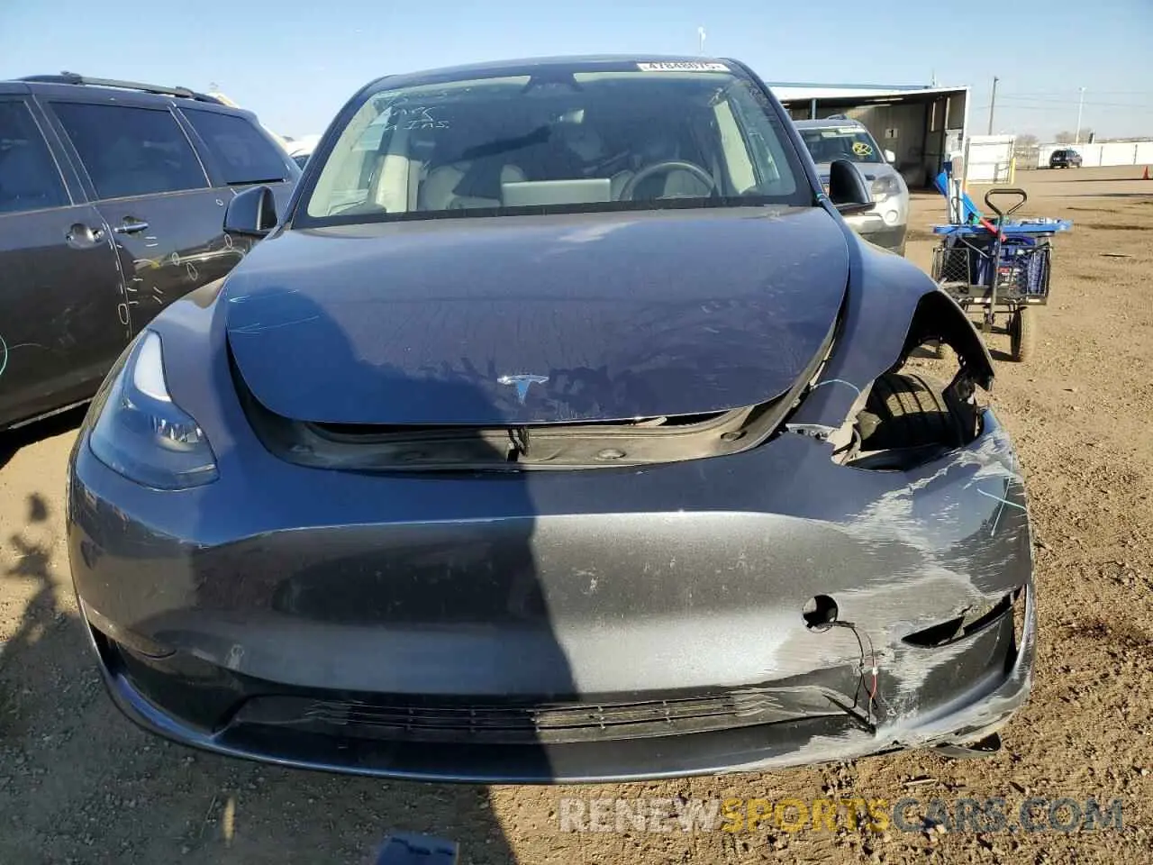 5 Photograph of a damaged car 7SAYGDEE5PF895459 TESLA MODEL Y 2023