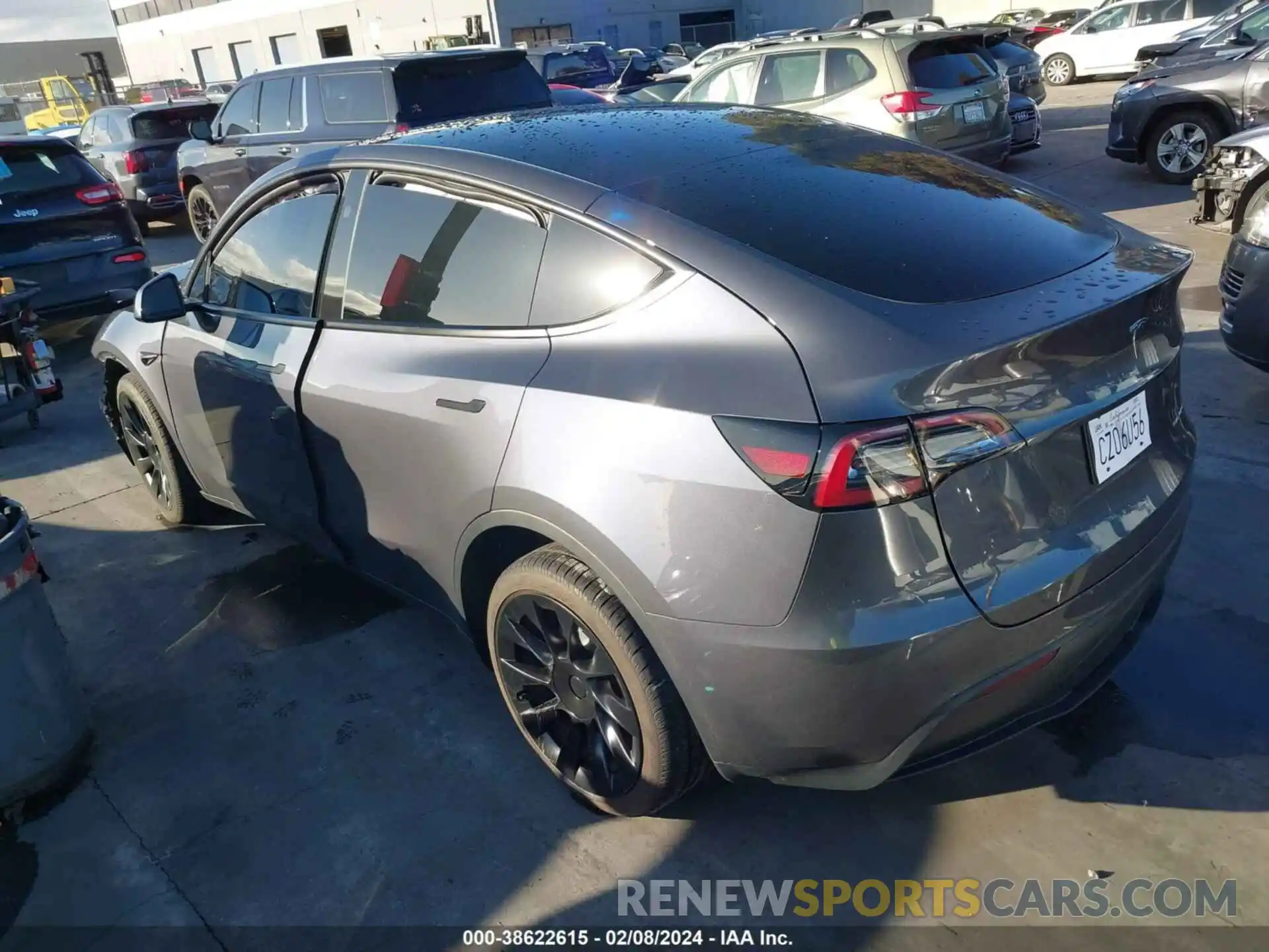 3 Photograph of a damaged car 7SAYGDEE5PF903365 TESLA MODEL Y 2023