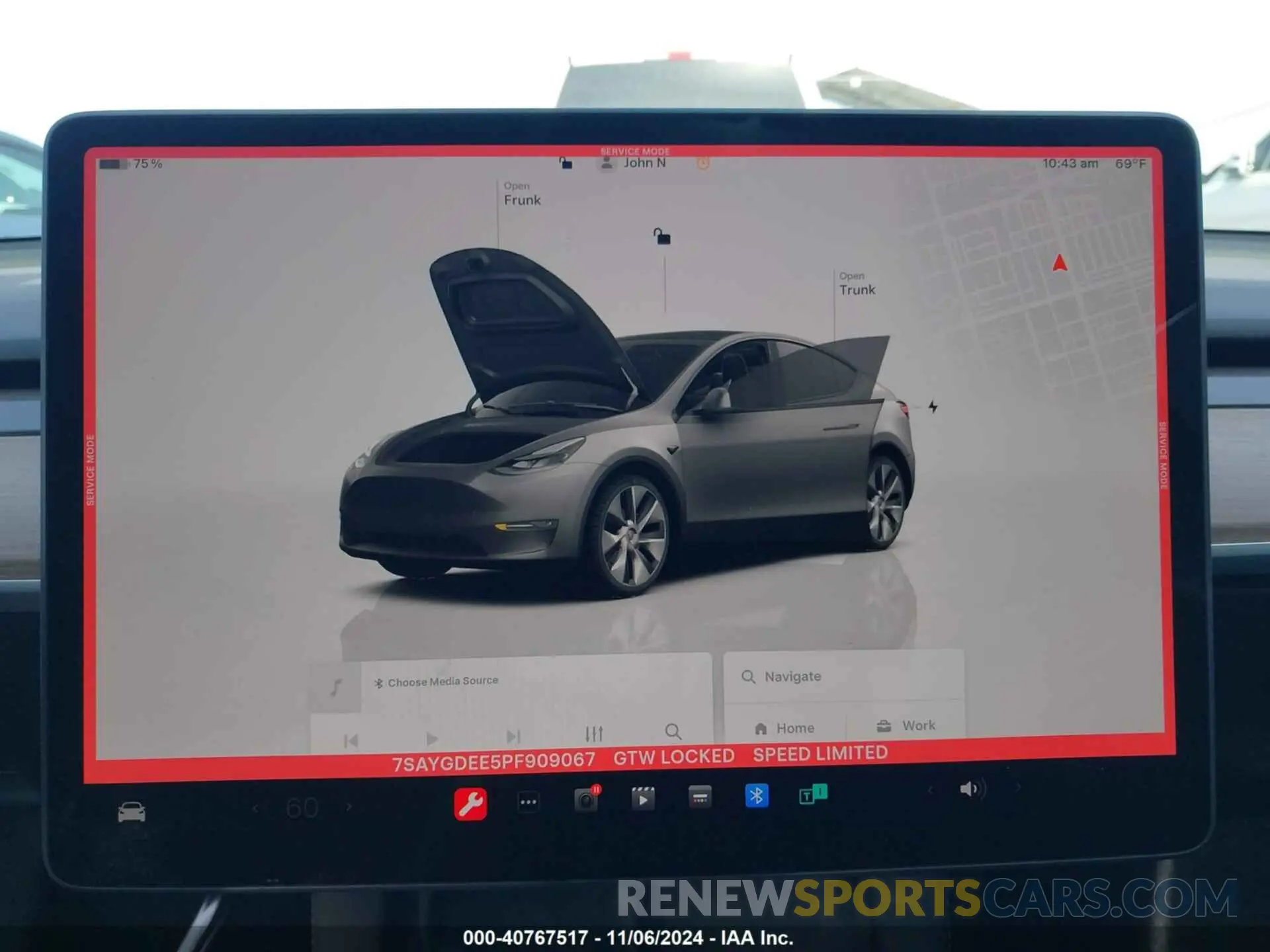 18 Photograph of a damaged car 7SAYGDEE5PF909067 TESLA MODEL Y 2023