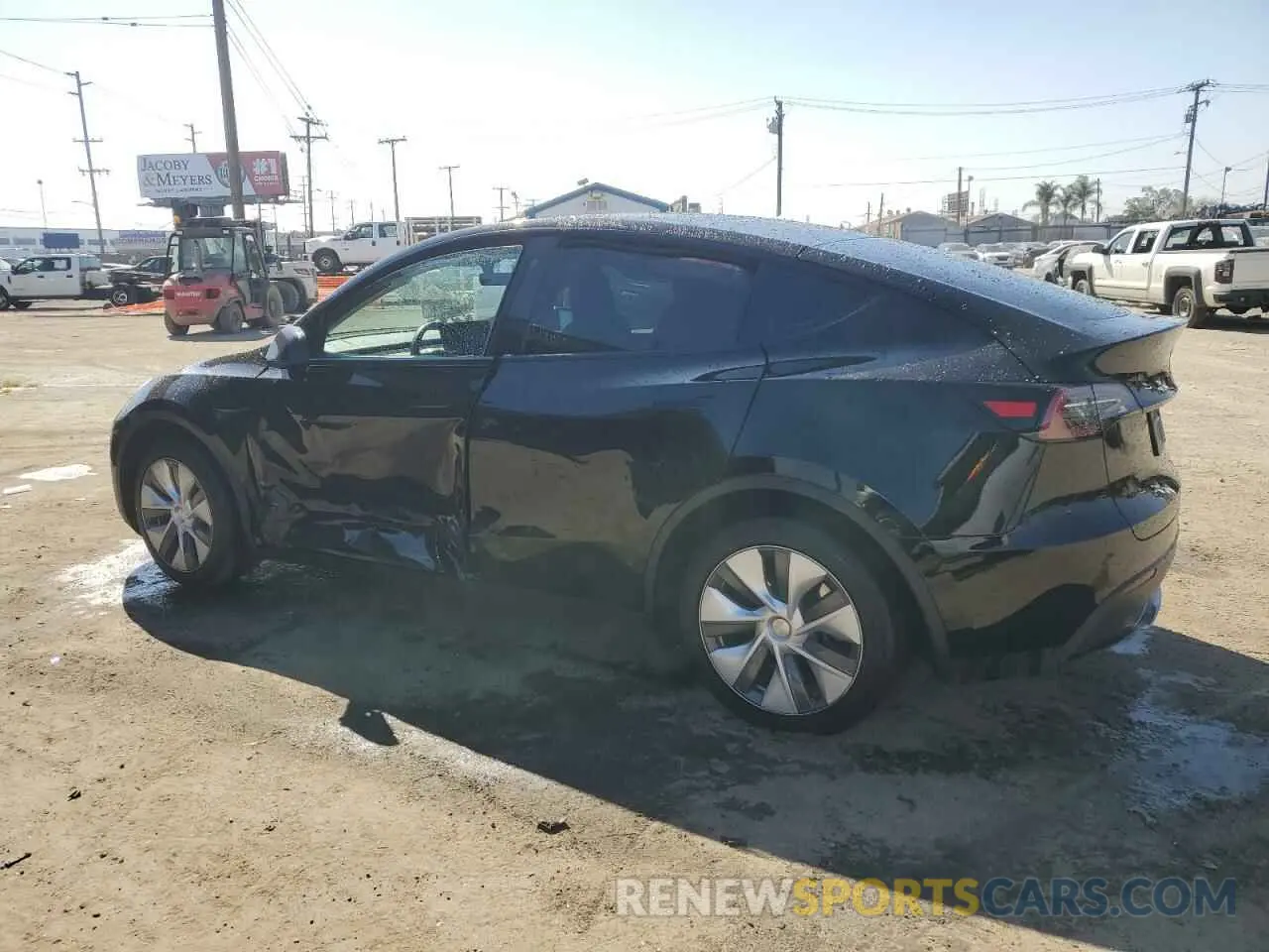 2 Photograph of a damaged car 7SAYGDEE6PA025183 TESLA MODEL Y 2023
