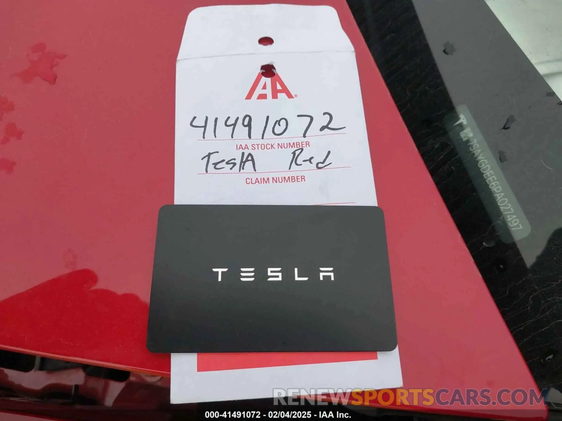 11 Photograph of a damaged car 7SAYGDEE6PA027497 TESLA MODEL Y 2023