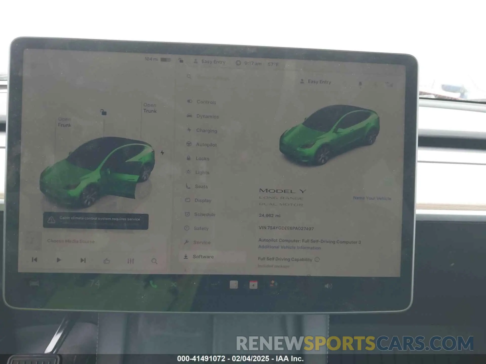 18 Photograph of a damaged car 7SAYGDEE6PA027497 TESLA MODEL Y 2023