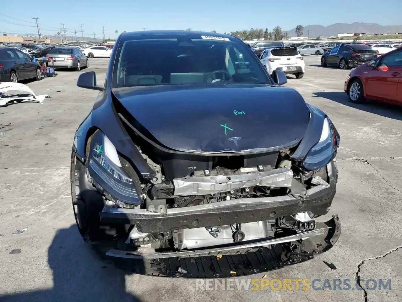 5 Photograph of a damaged car 7SAYGDEE6PA032862 TESLA MODEL Y 2023