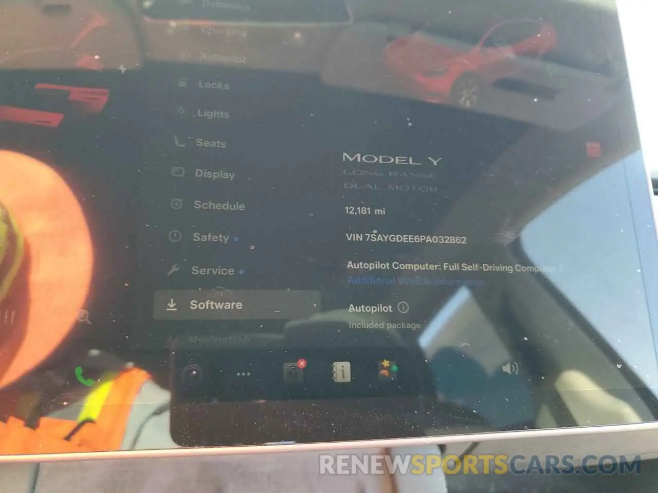 9 Photograph of a damaged car 7SAYGDEE6PA032862 TESLA MODEL Y 2023