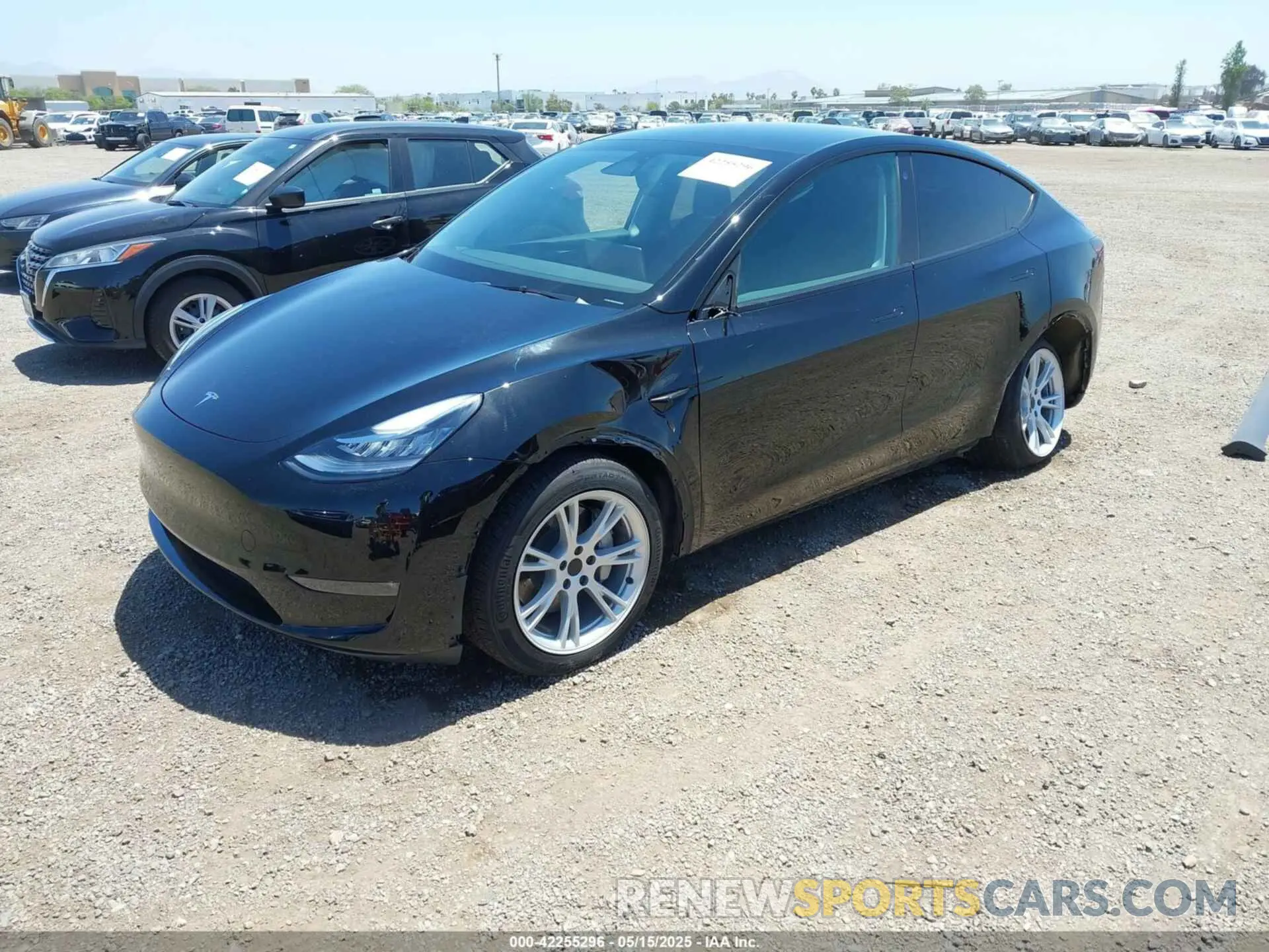 2 Photograph of a damaged car 7SAYGDEE6PA033798 TESLA MODEL Y 2023