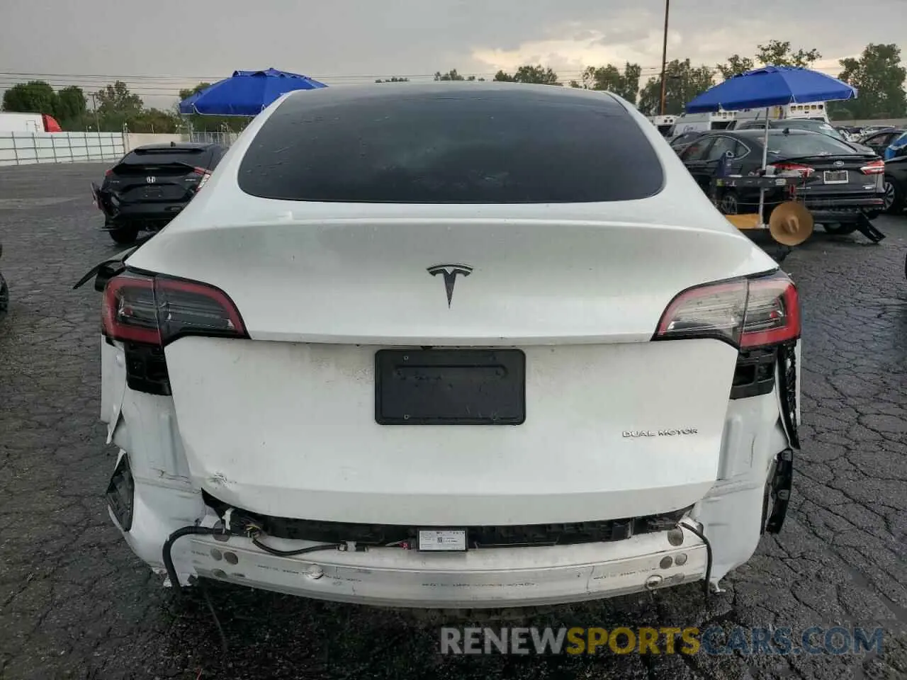 6 Photograph of a damaged car 7SAYGDEE6PA036104 TESLA MODEL Y 2023
