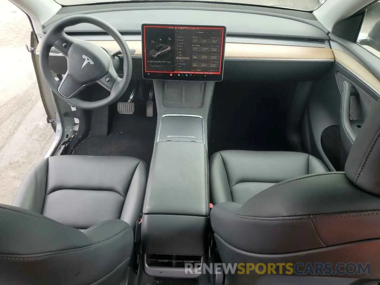 8 Photograph of a damaged car 7SAYGDEE6PA043036 TESLA MODEL Y 2023