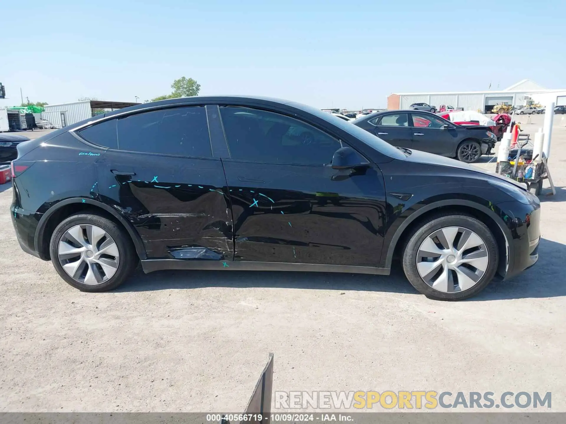 12 Photograph of a damaged car 7SAYGDEE6PA046695 TESLA MODEL Y 2023