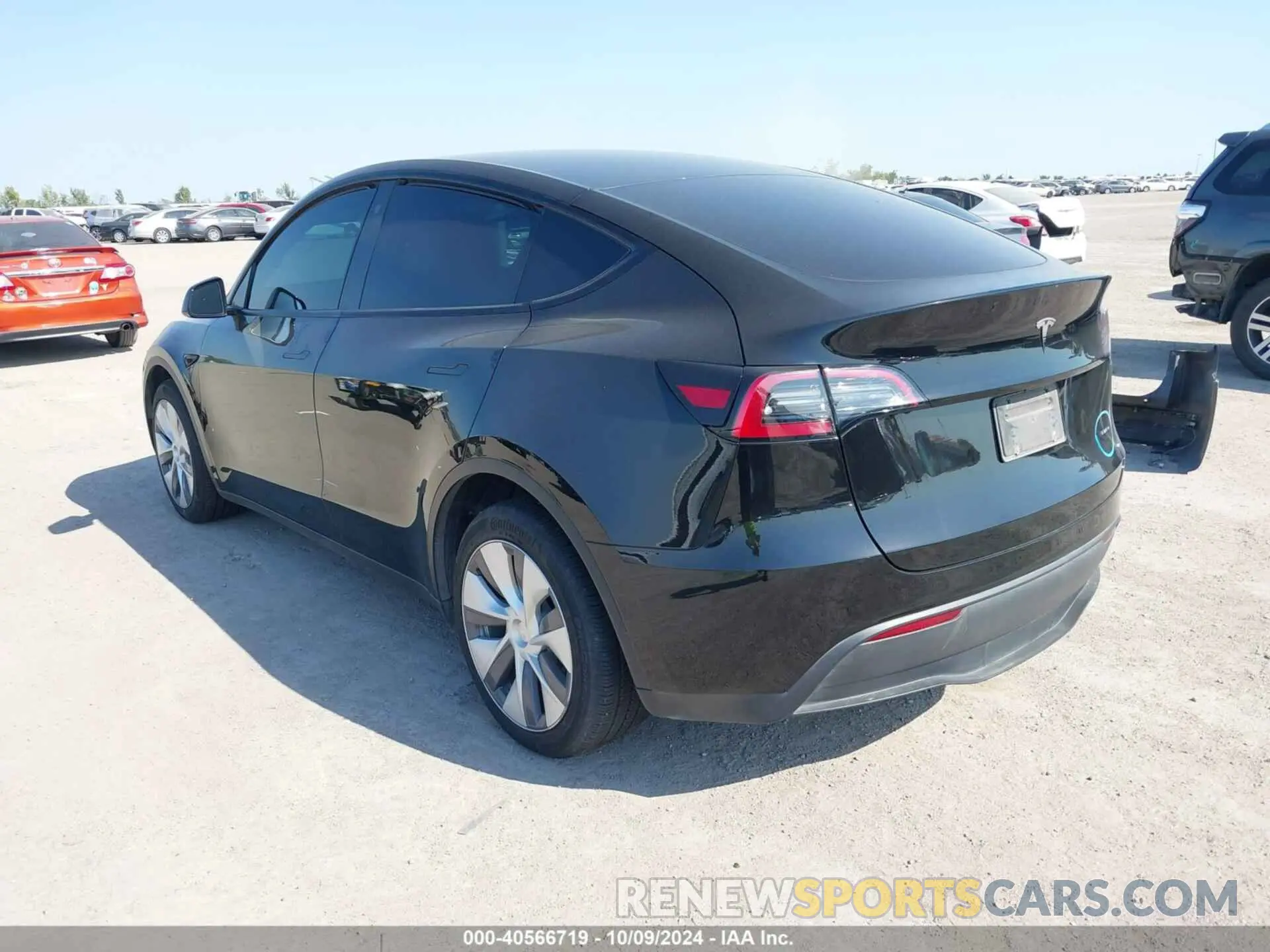 3 Photograph of a damaged car 7SAYGDEE6PA046695 TESLA MODEL Y 2023