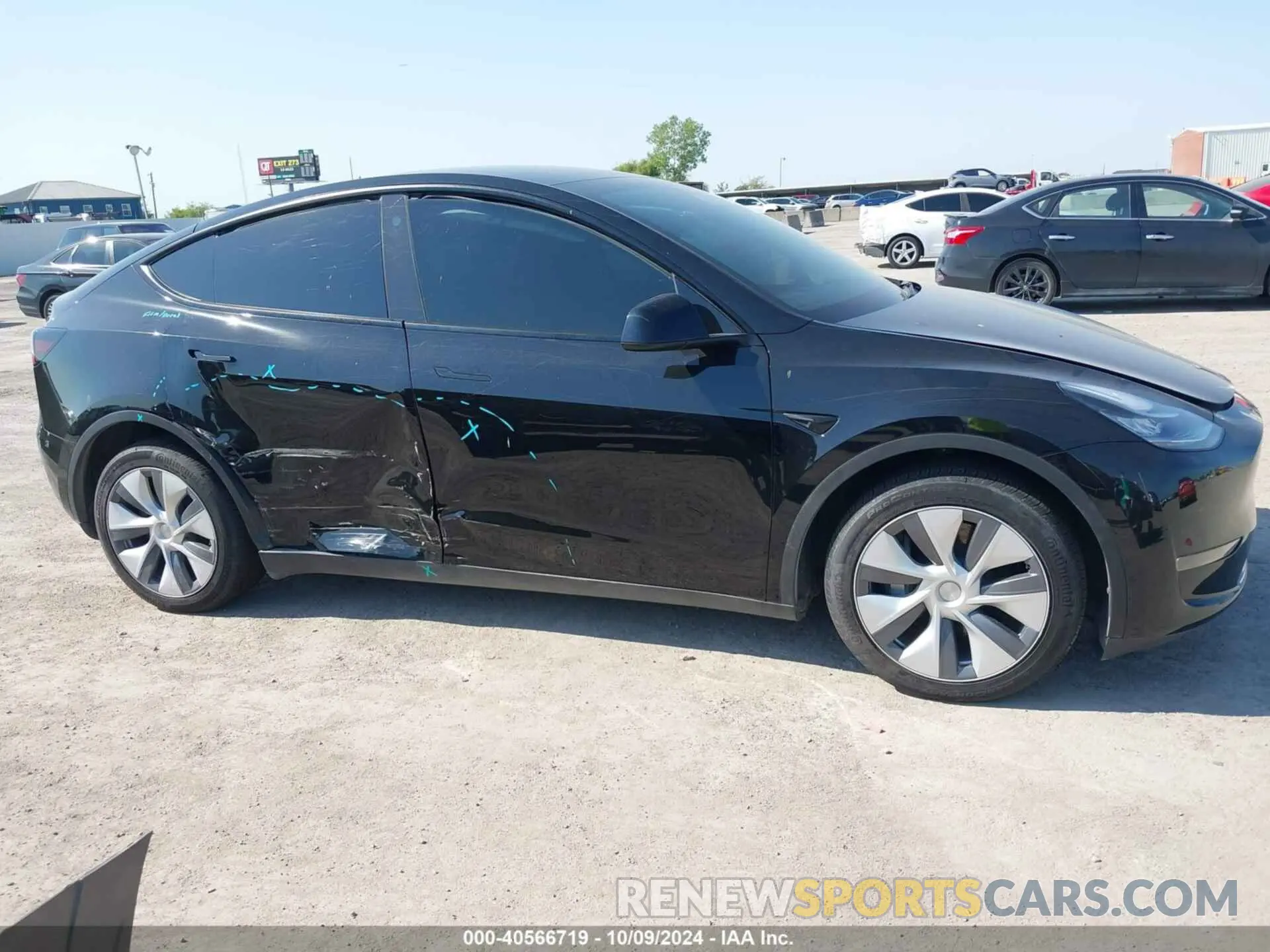 6 Photograph of a damaged car 7SAYGDEE6PA046695 TESLA MODEL Y 2023