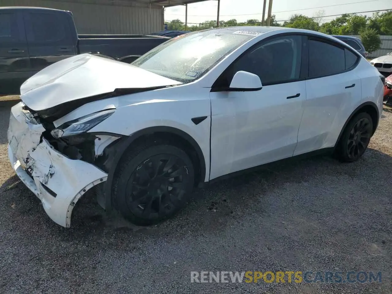 1 Photograph of a damaged car 7SAYGDEE6PA053274 TESLA MODEL Y 2023