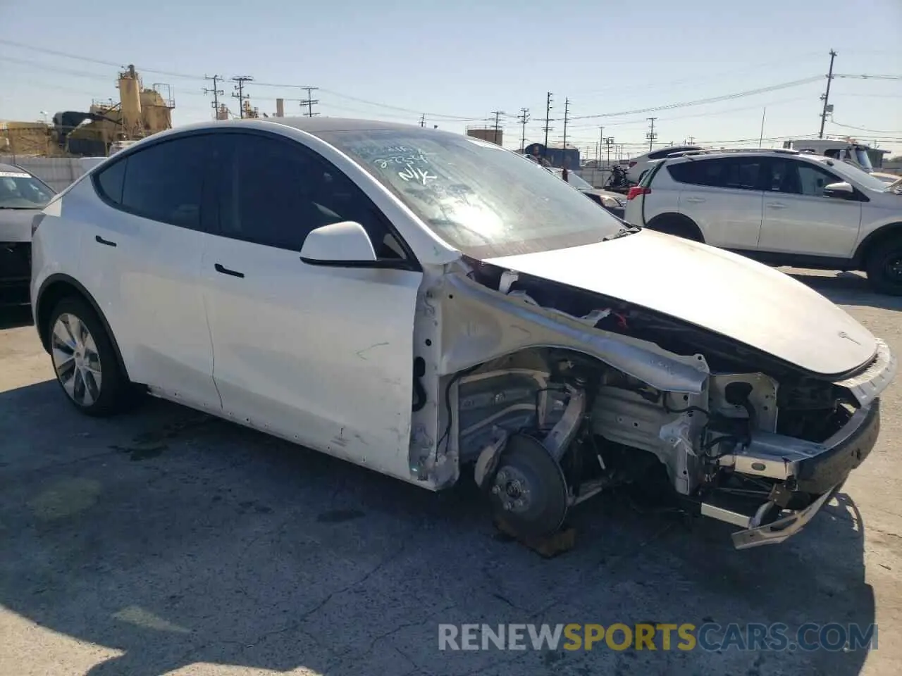 4 Photograph of a damaged car 7SAYGDEE6PA062833 TESLA MODEL Y 2023